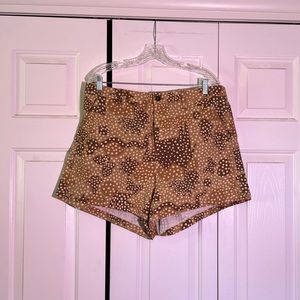 Madewell Shorts Safari Print